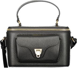 Coccinelle Black Leather Women Womens Handbag