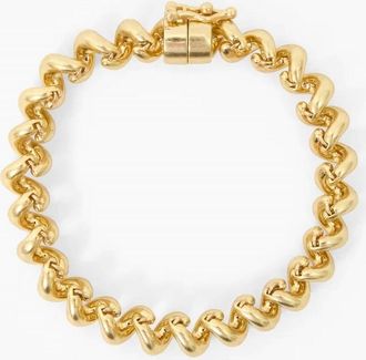 Clare Vivier Womens Le Tele Bracelet In Vintage Gold