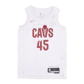 Nike Sportswear, male, White, Size: L Basketball Tank Top NBA Edition 2022/23