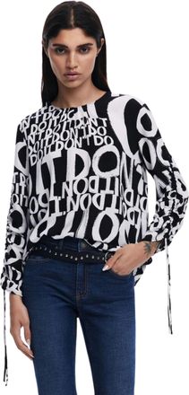 Desigual BLUS_Dione, 2000 Black, XL