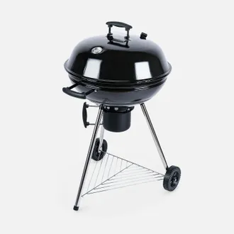 Sweeek Sweeek - Barbacoa De Carb&oacute;n, Georges, Negro, 65.5x65.5x98 Cm