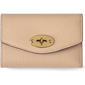 Mulberry Darley Folded Multi-Card Wallet in Crumpet at Nordstrom