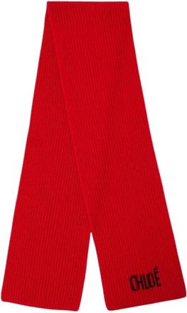 Chlo&eacute; Winter Scarves - unisex - Wintersjaals - Rood - ONE Size - Accessoires