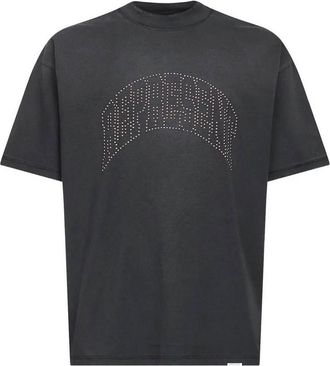 Represent Owners Club Hoodie Tshirt Stained Black