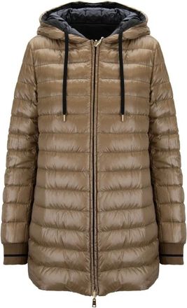 Herno Chaquetas de Plumas - Jackets - Mujer - Marr&oacute;n - M