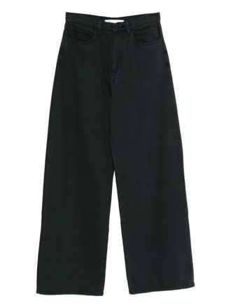 Christian Wijnants wide-leg jeans - women - Cotton - 36 - Black