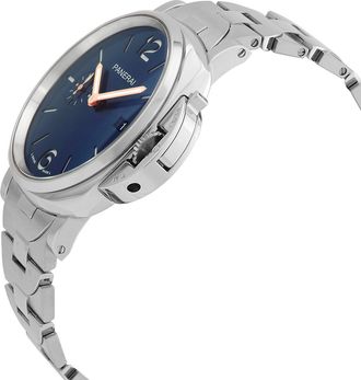 Officine Panerai Pre-owned Panerai Luminor Due Automatic Blue Dial Mens Watch PAM01124