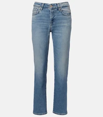 7 For All Mankind Calie straight jeans