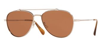 Oliver Peoples OV1266ST Rikson 525473 Mens Sunglasses Silver Size 56
