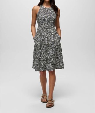 Prana Jewel Lake Dress In Black Blossom