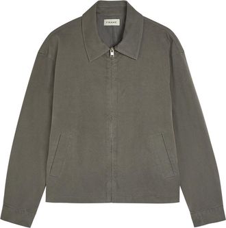 Frame Denim Canvas Jacket - Dark Grey - XL