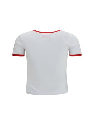 Fiorucci Womens T-Shirt Cotton With Logo White T-Shirts And Polos