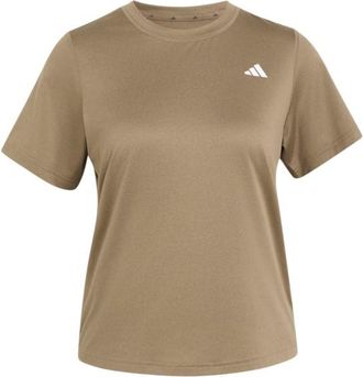 adidas Workout Essentials Crew Neck T-Shirt Funktionsshirt f&uuml;r Damen | beige