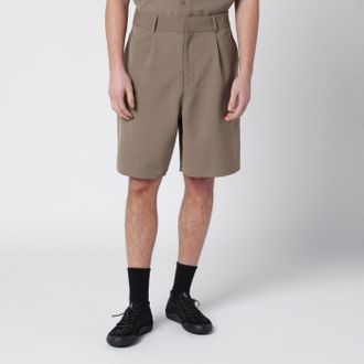 Entire studios Beige tailored shorts