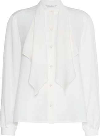 Max Mara Leccio White Shirt