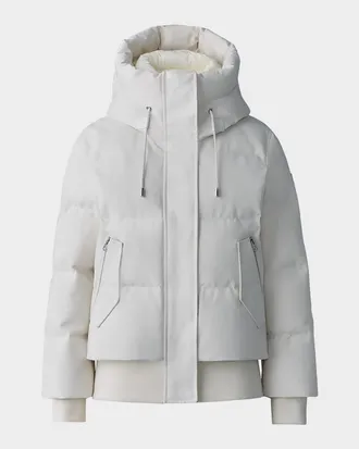 Mackage Nefi Nordic Tech Down Jacket with Hood