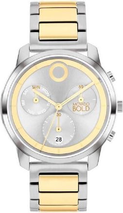 Movado Trend Element Chronograph Quartz Silver Dial Mens Watch 3601022