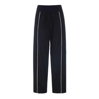 Bitte Kai Rand Tapered Trousers, female, Black, Size: 2XL Fukkura Piping Trousers