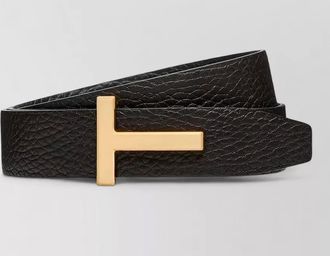 Tom Ford grained leather belt