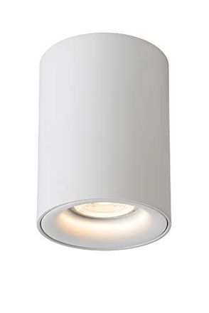 Lucide Lucide 09912/05/31 a +, Bentoo-faretto Led Da Soffitto - diametro 8 cm, Led Dimmerabile, 1 x 4,5 w, 3000 k, Alluminio, Gu10, Bianco, 11 cm