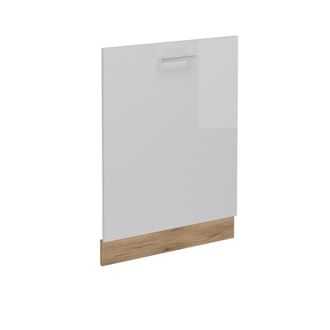 Vicco Tapa Del Lavavajillas R-line, Blanco Alto Brillo, 60 Cm Sin Encimera