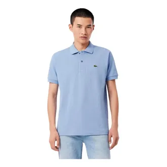 Lacoste Heren, Tops, Blauw, Maat: XL Piqu&eacute;