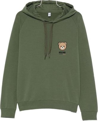 Moschino Hombre, Sudaderas, Verde, Talla: XL