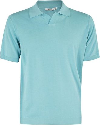 KANGRA Polo Shirt - Heren - Polos - Blauw - M - Katoen - Tops