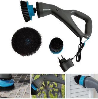 Trade Shop Trade Shop - Spazzolone Spazzola Rotante Cordless Ricaricabile Per Pulizia Di Ogni Superficie