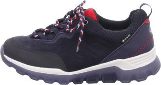 Gabor Nubuk Sneaker - Dames - Schoenen - Blauw - Maat: 38 EU Leer