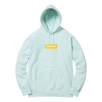 SUPREME FW17 Box Logo Hoodie Green SUP-FW17-616