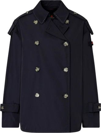 Peuterey Peacoat in tessuto tecnico - Dames - Mantel - Blauw - 2XS - Jassen