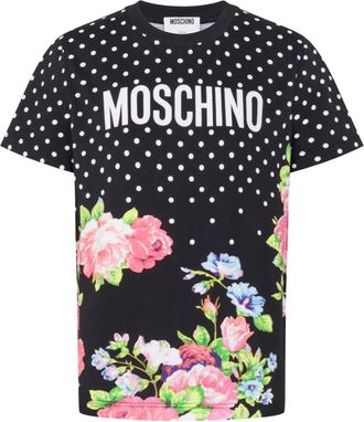 Moschino cotton T-shirt - Zwart