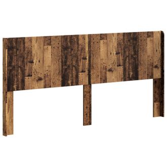 vidaXL Cabecero Madera Envejecida Vidaxl
