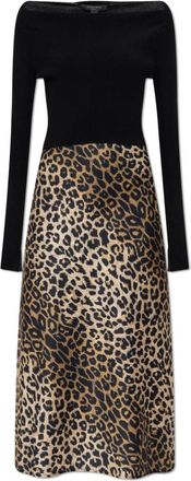 AllSaints Tweedelige jurk Hera - Dames - Casual kleedjes - Zwart - XS - Tweed - Kleedjes