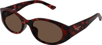 Balenciaga BB0369SK Asian Fit 003 Womens Sunglasses Size 55
