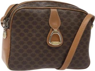 Celine Pre-owned Vintage Schoudertas - Dames - Vintage Schoudertas - Bruin - ONE Size - Leer - Vintage