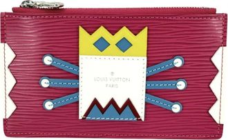 Louis Vuitton Pink Epi Leather Coin Purse/Coin Case (Pre-Owned)