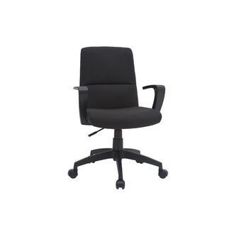 Miliboo Sill&oacute;n De Escritorio En Tejido Negro Chuck