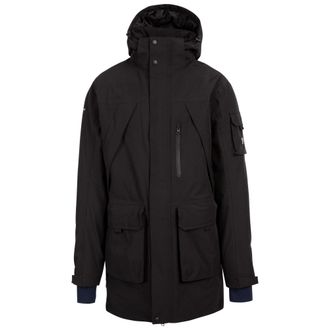 Trespass Mens Pelsall TP75 Waterproof Jacket (Black) - Size X-Large