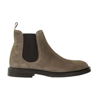 Rolando Sturlini Stivaletti Chelsea in Pelle Scamosciata Firenze - - Shoes - Uomo - Marrone - 45 EU