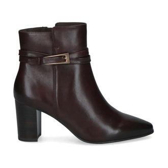 Caprice Schoenen, Dames, Bruin, 41 EU, Leer, Enkellaarsjes