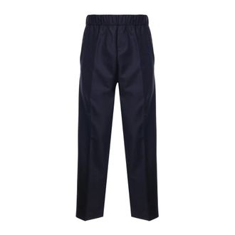 Giuliano Galiano Noak Straight Broeken - Heren - Broeken - Blauw - Maat: 2XL Wol