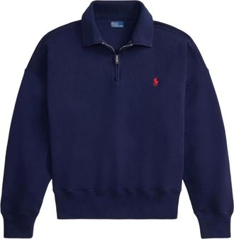 Polo Ralph Lauren Polo Pony-embroidered sweatshirt - Blue