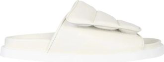 Gia Borghini Slippers - Dames - Sandalen - Beige - 38 EU - Schoenen