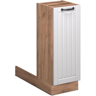 Vicco Isla De Cocina Fame-line, Blanco Casa De Campo, 30 Cm Sin Encimera, Vicco