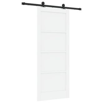 vidaXL Puerta Corredera Orkdal Blanco 83 X 202 Cm Vidaxl