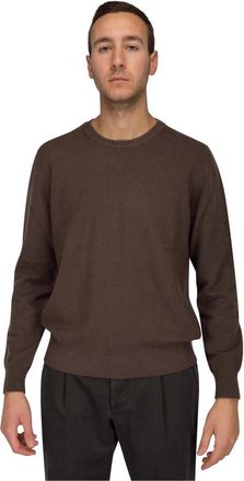 Sonrisa Kasjmier shirt - Heren - Ronde hals truien - Bruin - 2XL - Kasjmier - Truien & Vesten