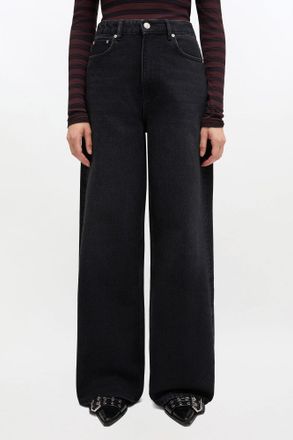 Ganni Black Lari Jeans - Size 24W/33L Organic Cotton