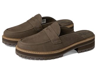 Toms Cara Mule Womens Shoes Canteen Leather : 6.5 B - Medium